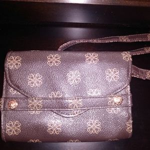 Classic Brown Logo Design Purse